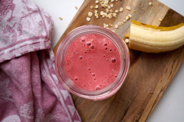 Rezept_Smoothie_Erdbeer_Banane_Gesund_Healthy_Sophiehearts2