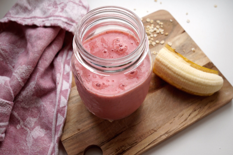 Bananen Erdbeer Smoothie Rezept von Sophiehearts