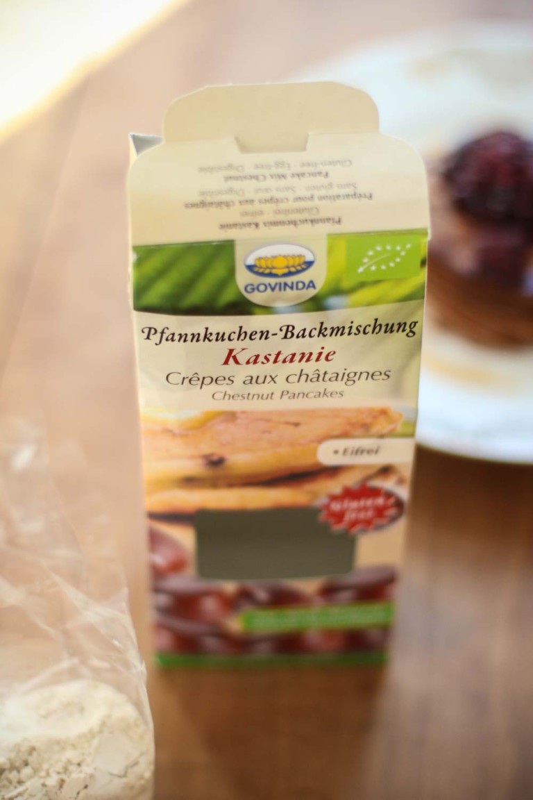 Kastanien Pfannkuchen-Mischung von Govinda Kastanien Pfannkuchen-Mischung von Govinda