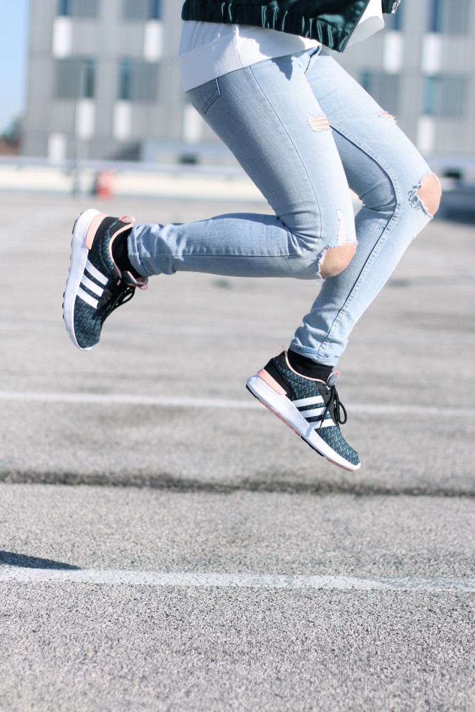 Bomberjacke Outfit Fashion Outfitpost Fashion Post Deichmann Adidas Originals Sophiehearts