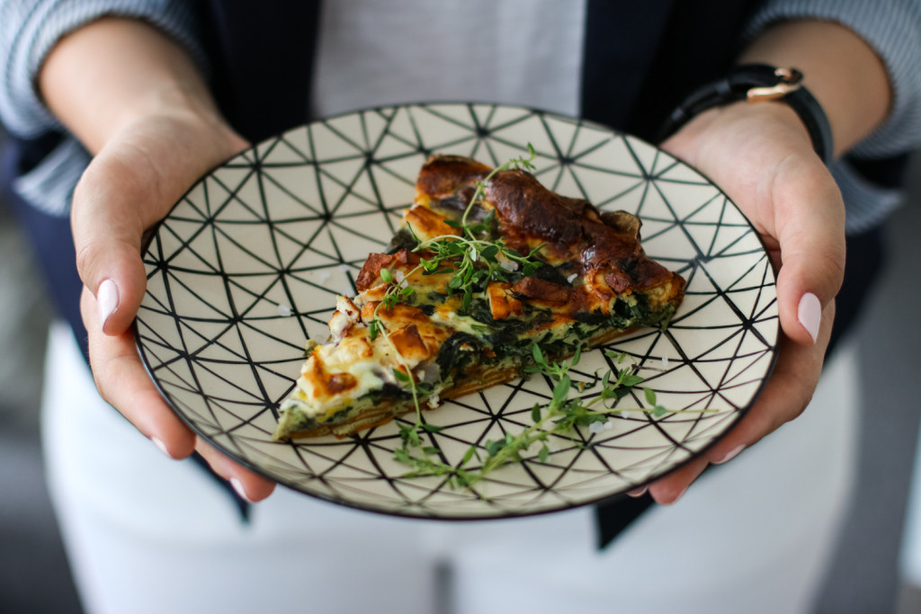 Glutenfreie Tarte mit Spinat und Schafkaese Rezept gesund Foodblog Fashionblog Wien Vienna Sophiehearts16