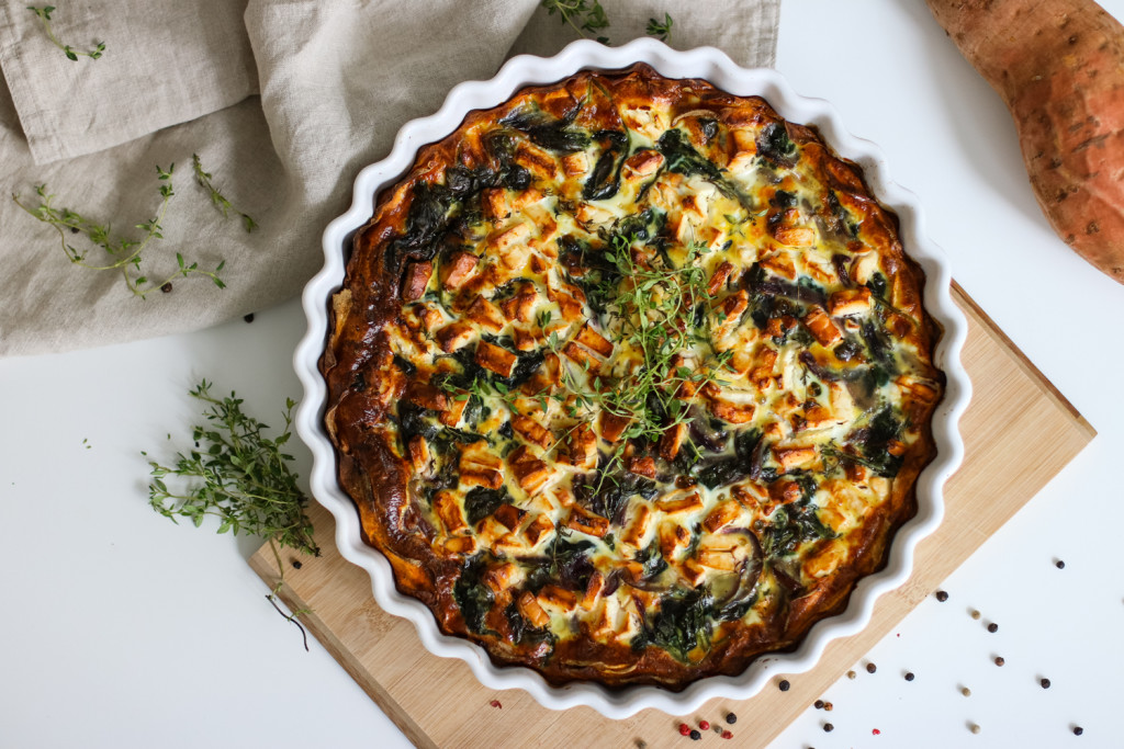 Glutenfreie Tarte mit Spinat und Schafkaese Rezept gesund Foodblog Fashionblog Wien Vienna Sophiehearts6