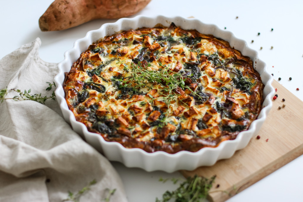 Glutenfreie Tarte mit Spinat und Schafkaese Rezept gesund Foodblog Fashionblog Wien Vienna Sophiehearts7