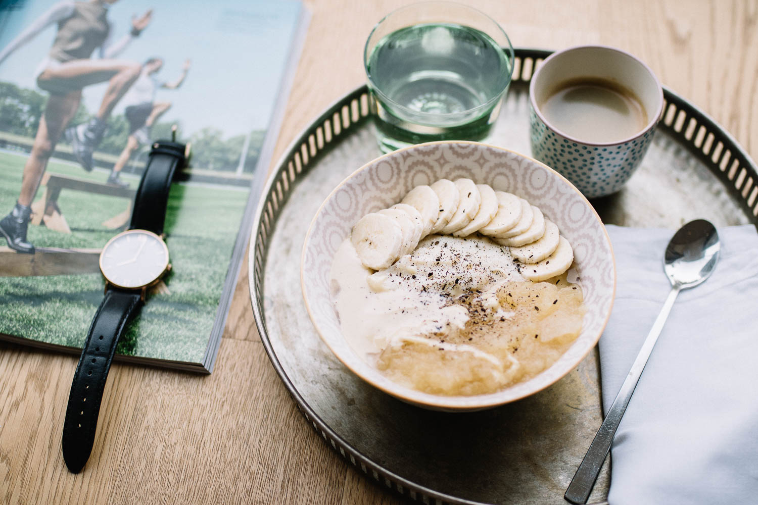 BREAKFAST HEAVEN: VEGANER VANILLE GRIEßBREI - www.sophiehearts.com
